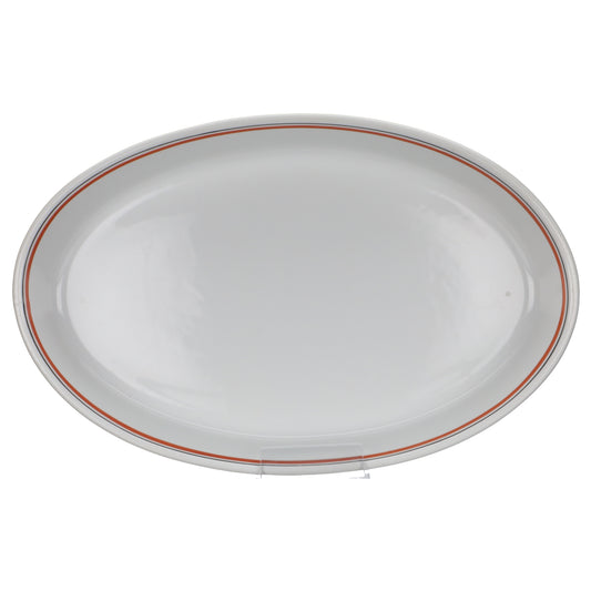 Auflaufform oval groß