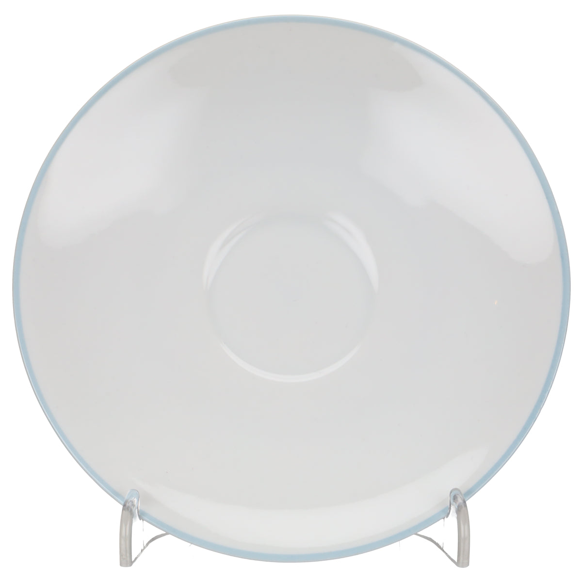 Untertasse für Kaffee blau