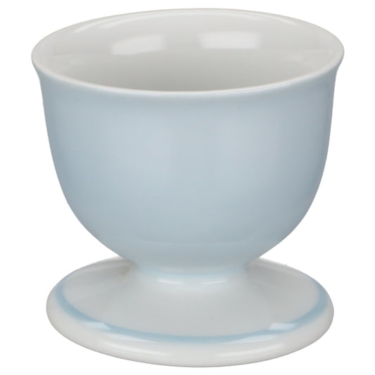 Eierbecher auf Fuß blau