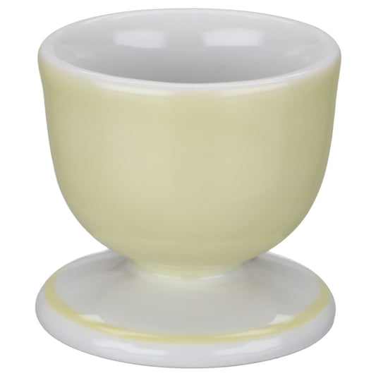 Eierbecher auf Fuß gelb