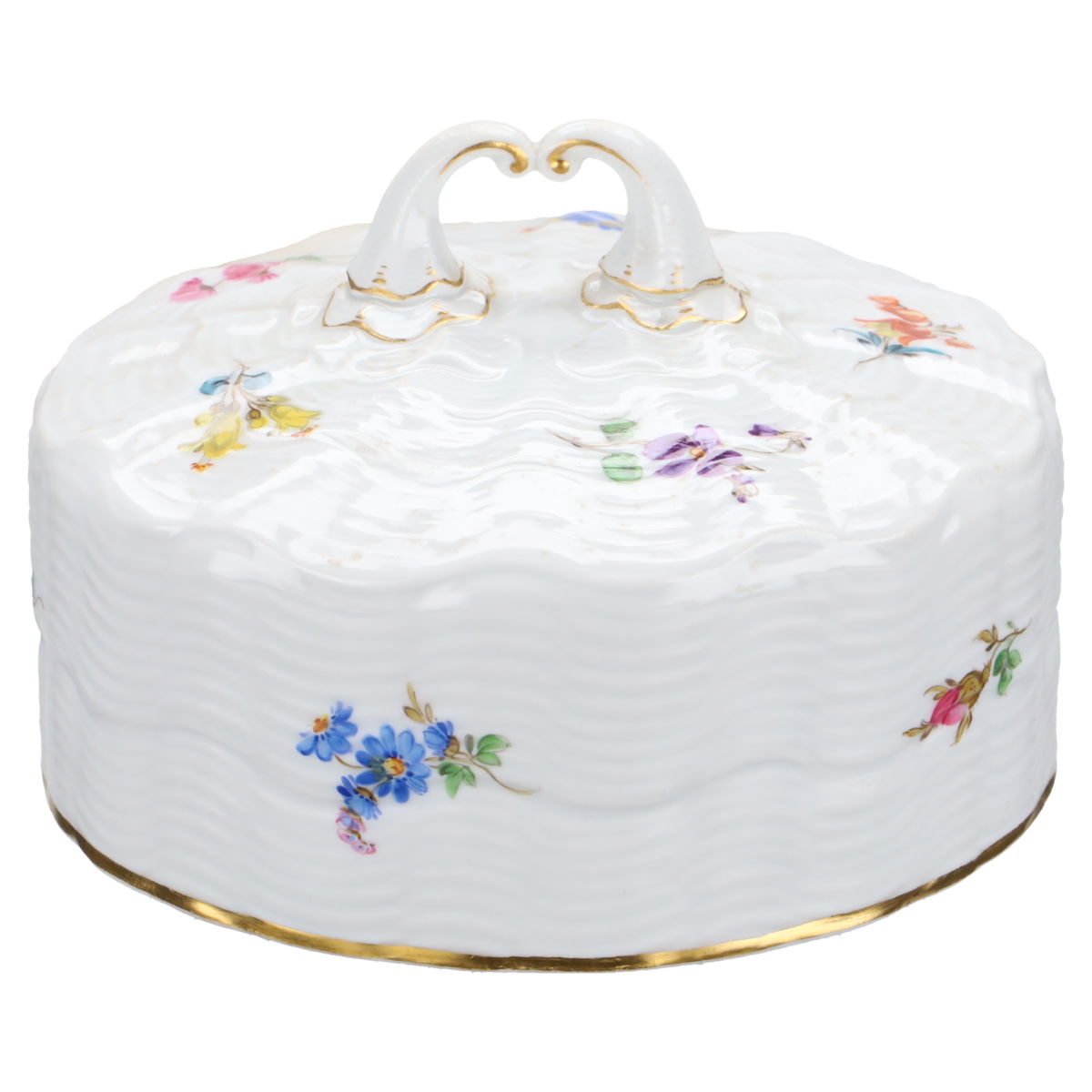 Butterglocke  Unterteil defekt