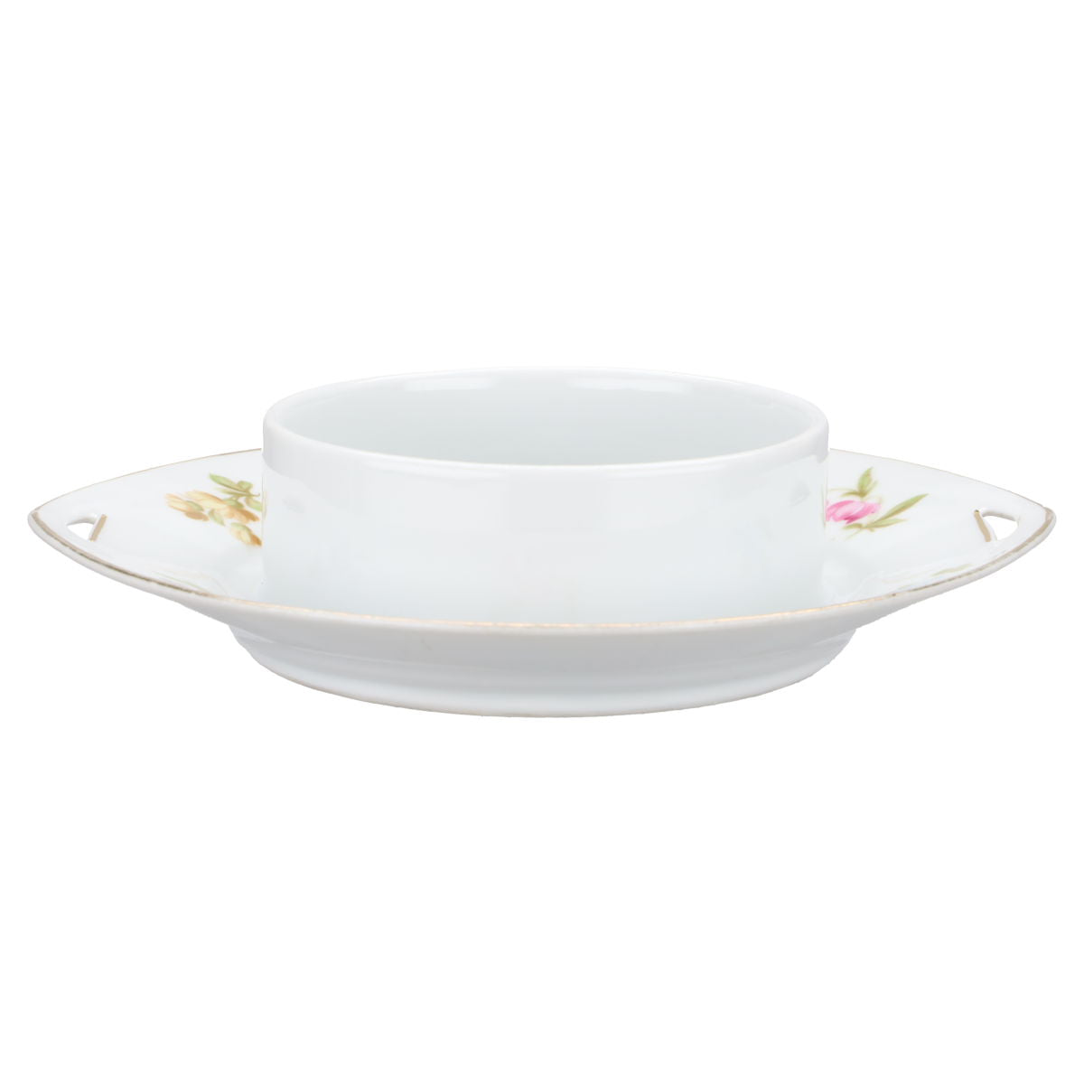 Butterdose rund mit Griffen