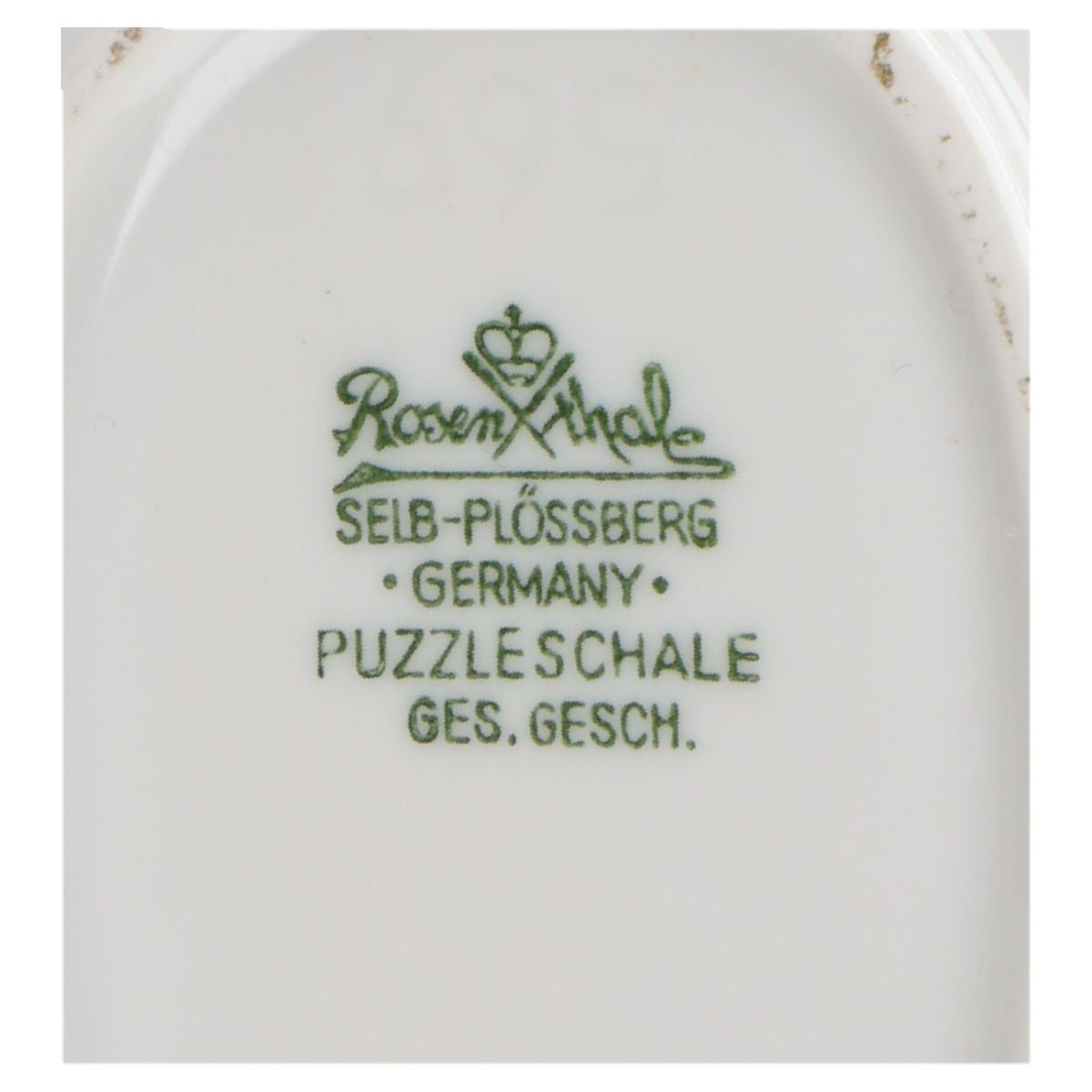 Beilagenplatte klein Puzzleschale