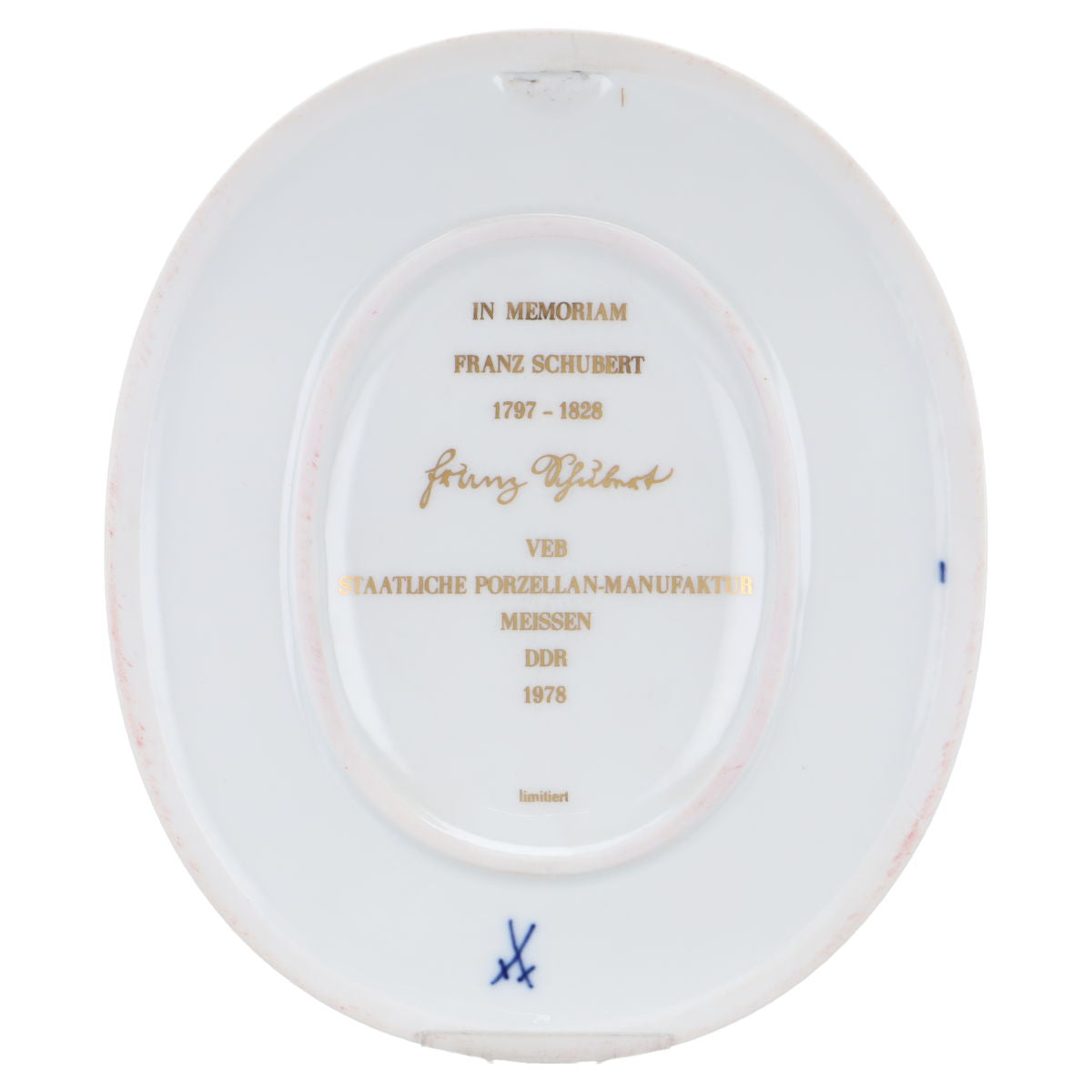 Sammelteller Schubert in OVP