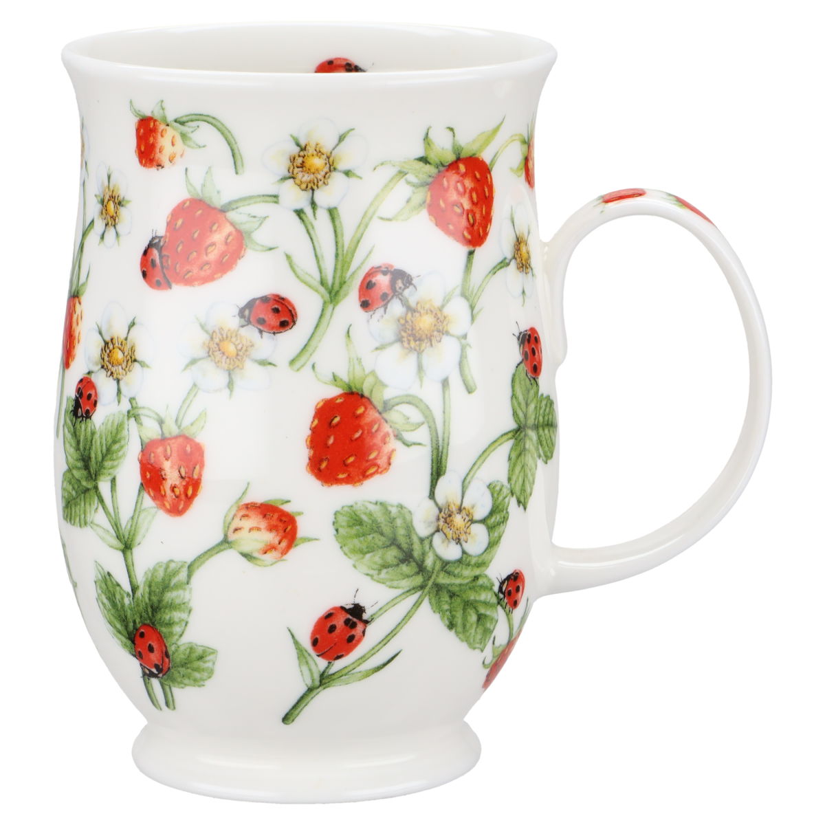 Kaffeebecher Dovedale Erdbeere / Marienkäfer