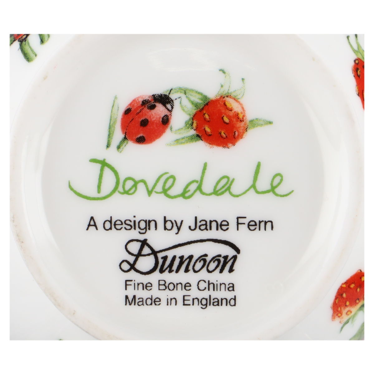 Kaffeebecher Dovedale Erdbeere / Marienkäfer