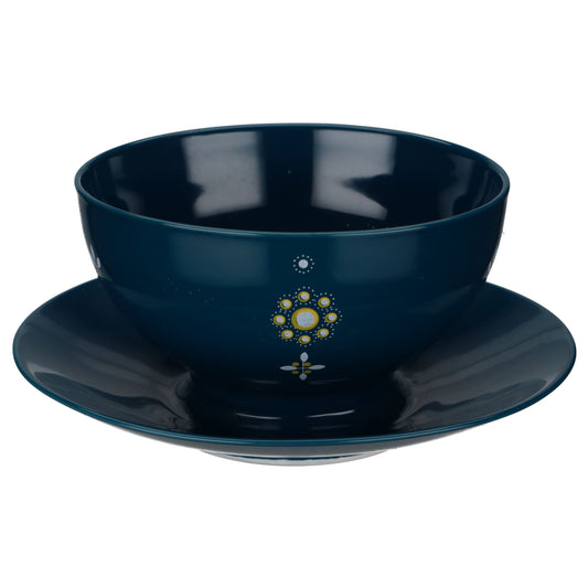 Sauciere mit Teller einteilig