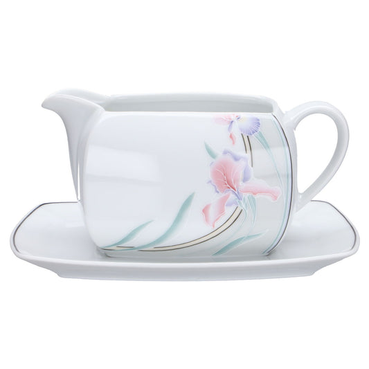 Sauciere mit Teller 2-teilig