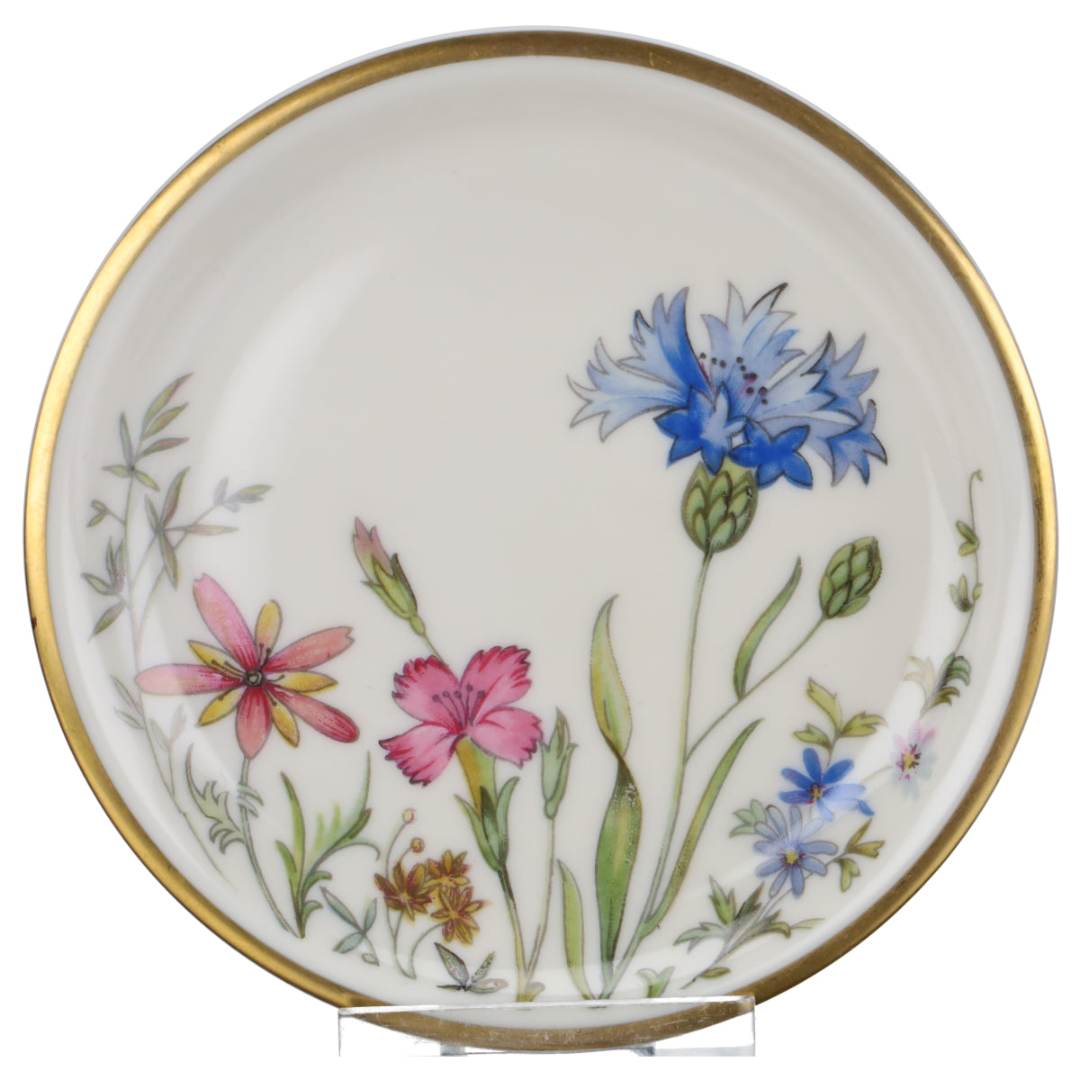 Glasuntersetzer Kornblume