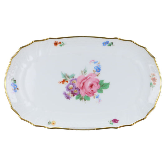 Tablett für Milch und Zucker oval