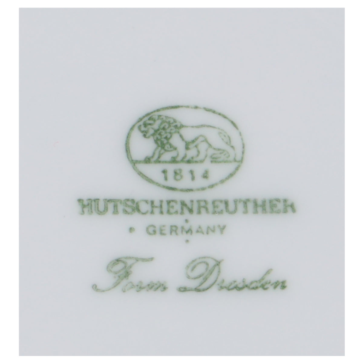 Sauciere mit Teller einteilig