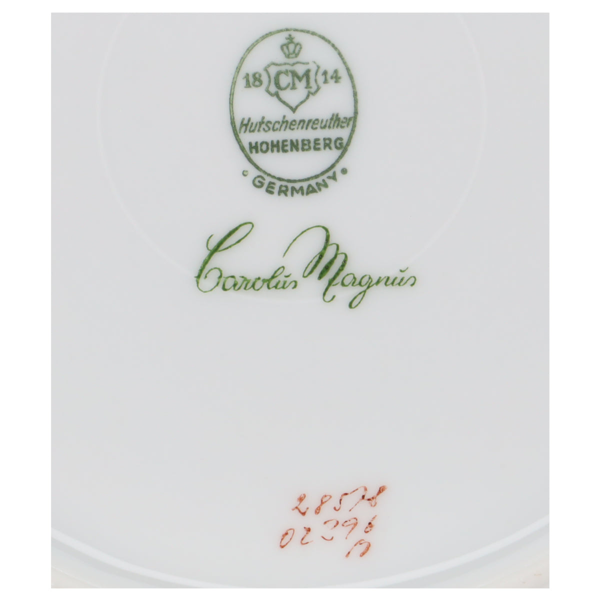 Kuchenteller Scherbe weiß