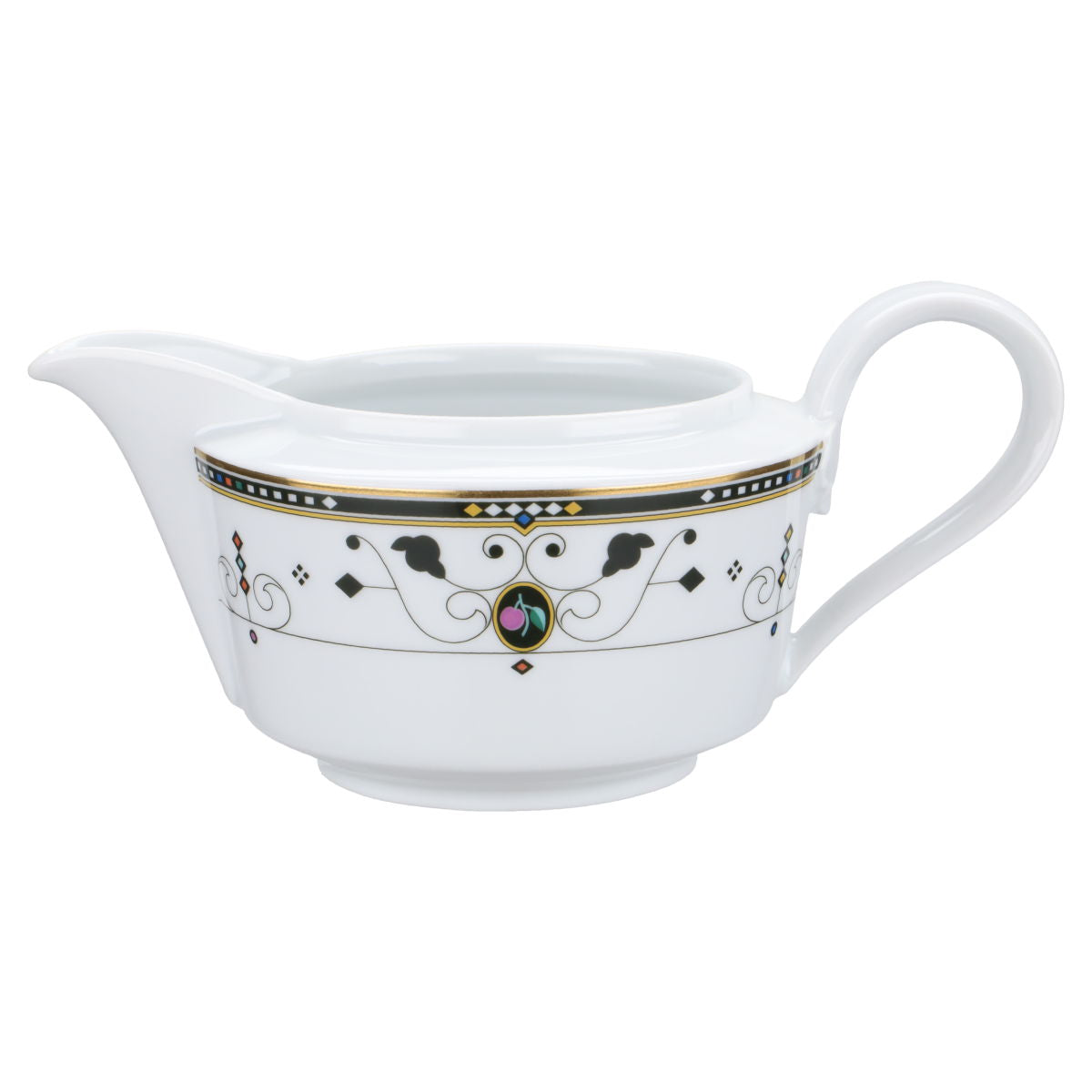 Sauciere mit Teller 2-tlg