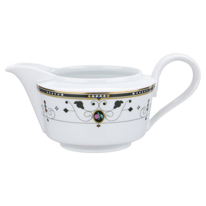 Sauciere mit Teller 2-tlg