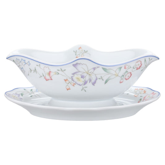 Sauciere mit Teller einteilig II. Wahl