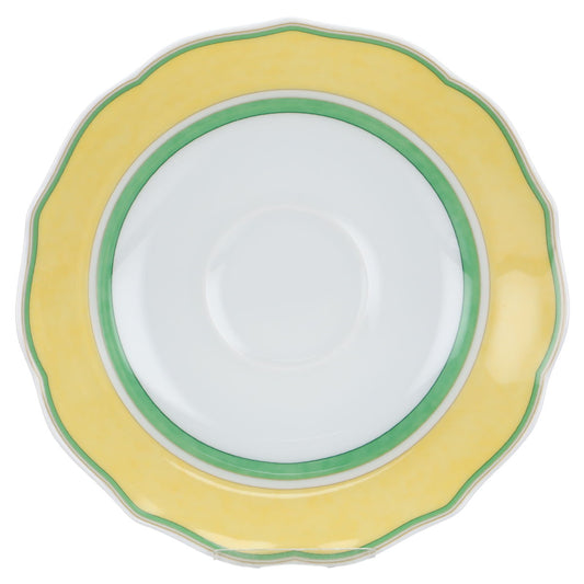 Untertasse mit Spiegel für Kaffee (Dekor: Sun)