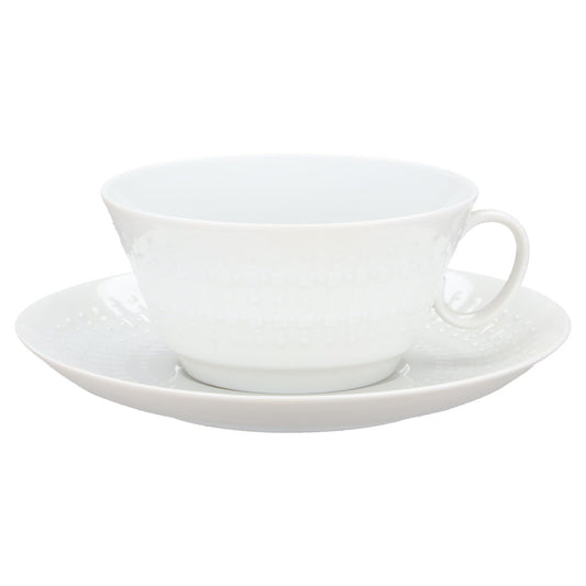 Teetasse mit Untere flach