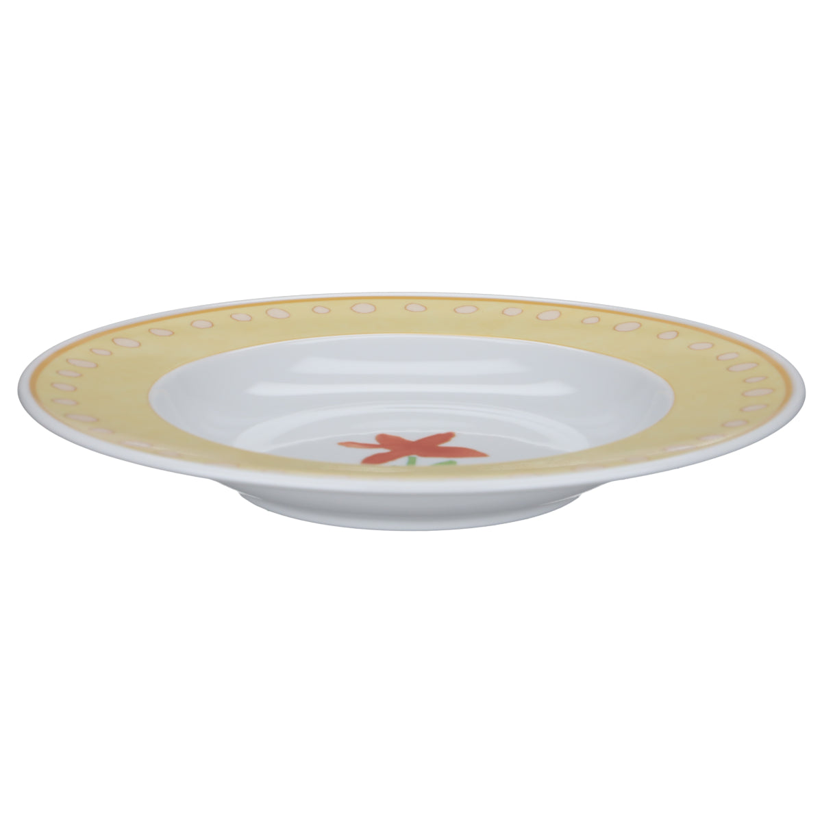 Suppenteller Blume mittig