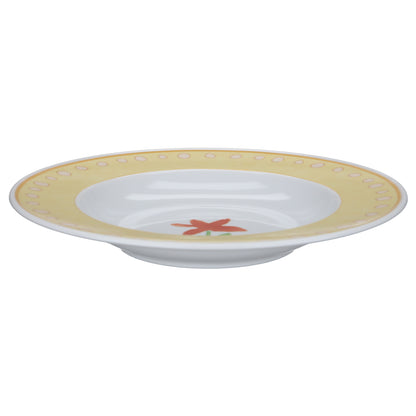 Suppenteller Blume mittig