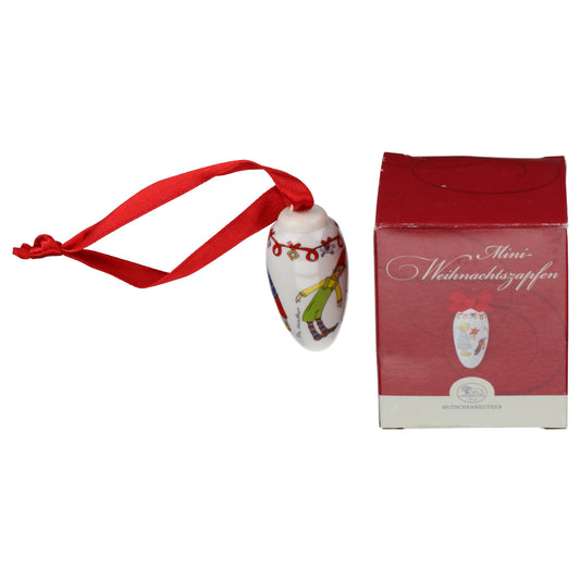 Minizapfen - Schneemann - II. Wahl