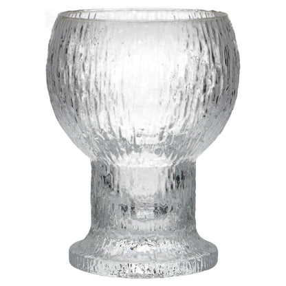 Pokal Glas auf Fuß