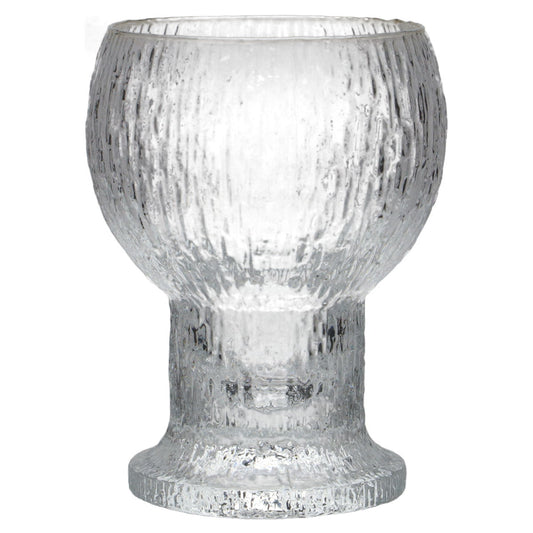 Pokal Glas auf Fuß