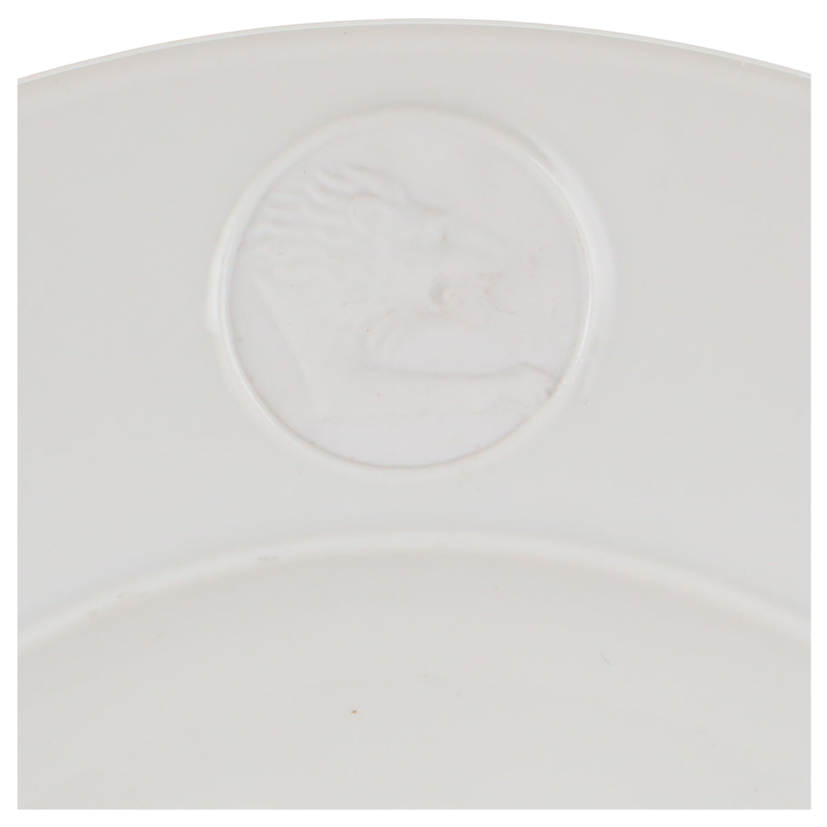 Dessertschale mit Fahne Motiv Löwenkopf