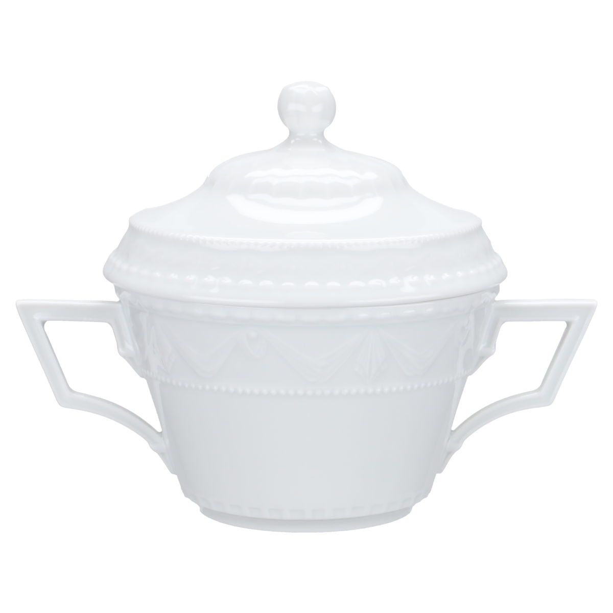 Suppentasse mit Deckel mit Untere