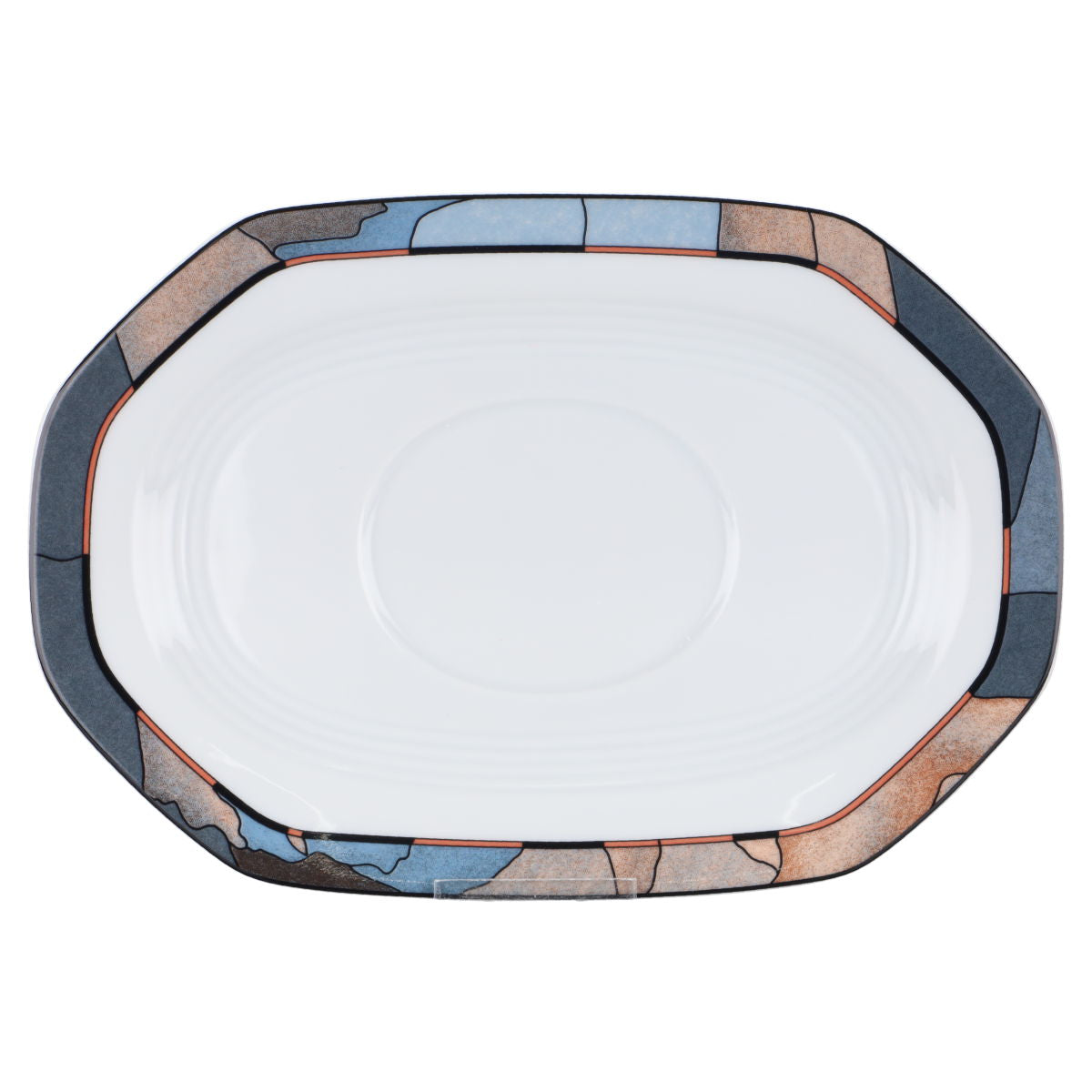 Sauciere mit Teller 2-tlg