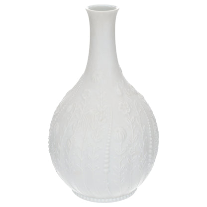 Vase weiß Biskuit unlasiert Modell 623 M. Frey