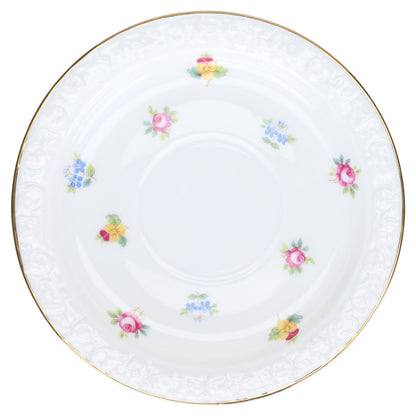 Untertasse für Kaffee einfache Goldlinie