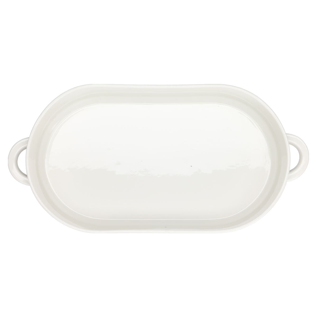 Auflaufform oval groß