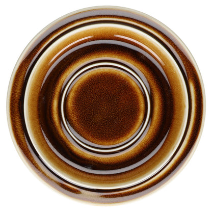 Untertasse Suppe Frühstückstasse (braun)