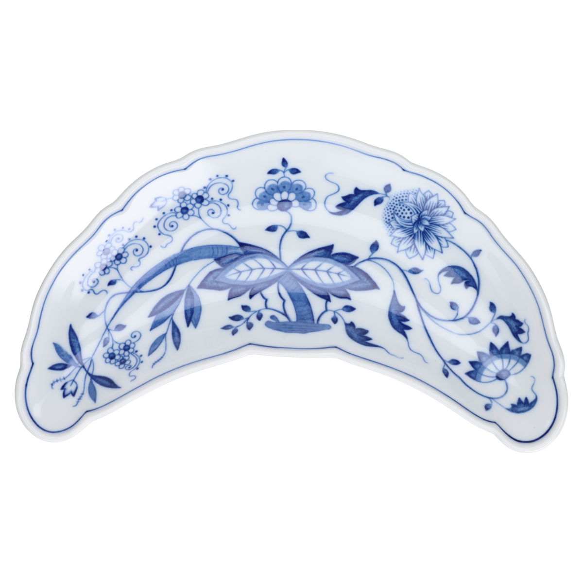 Halbmondschale Grätenteller