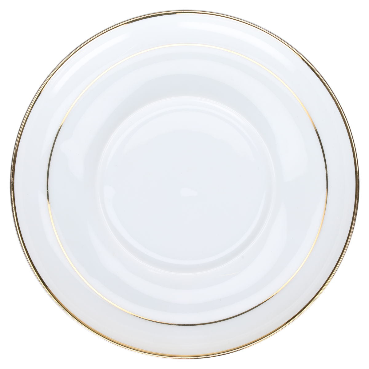 Untertasse für Pharisäertasse Goldrand Goldring