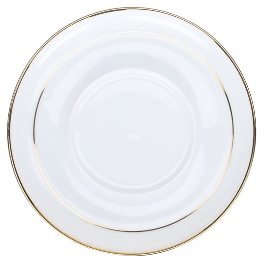 Untertasse für Pharisäertasse Goldrand Goldring