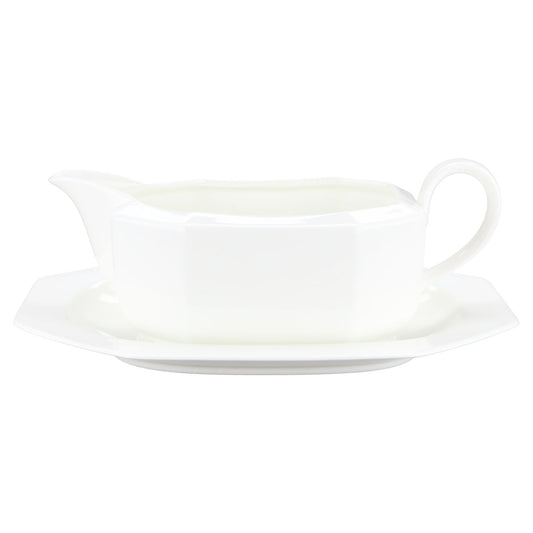 Sauciere zweiteilig mit Teller