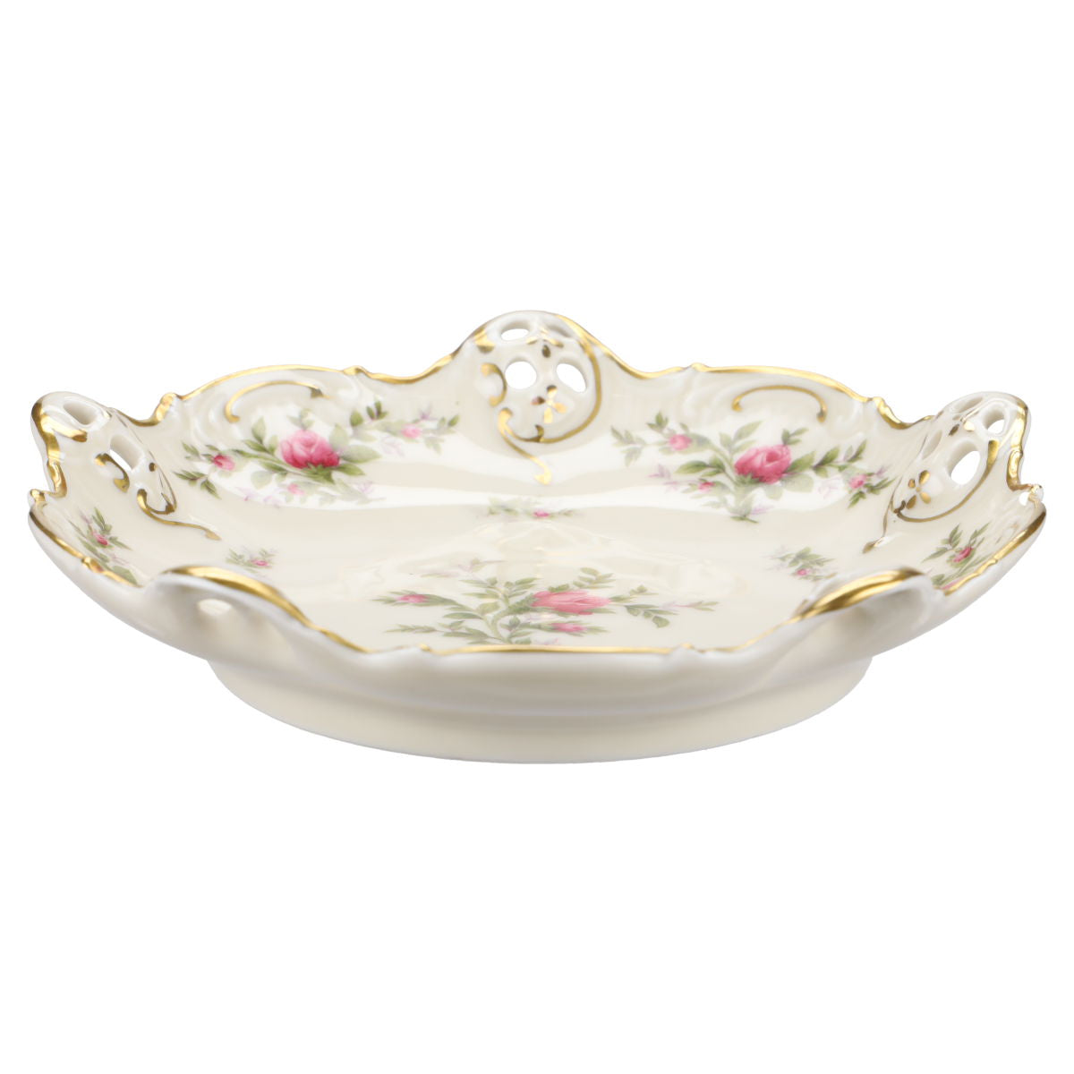 Gebäckteller Gebäckschale mit Durchbruch D 15 cm