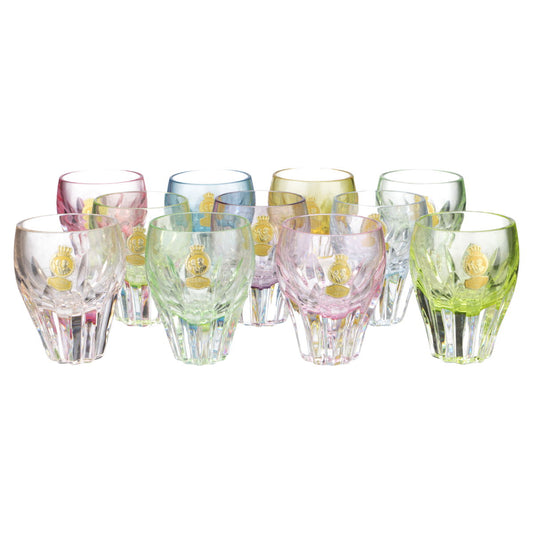 11 Schnapsbecher verschiedene Farben