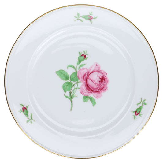 Kuchenteller klein mit Fahne (mit Tellerrand)