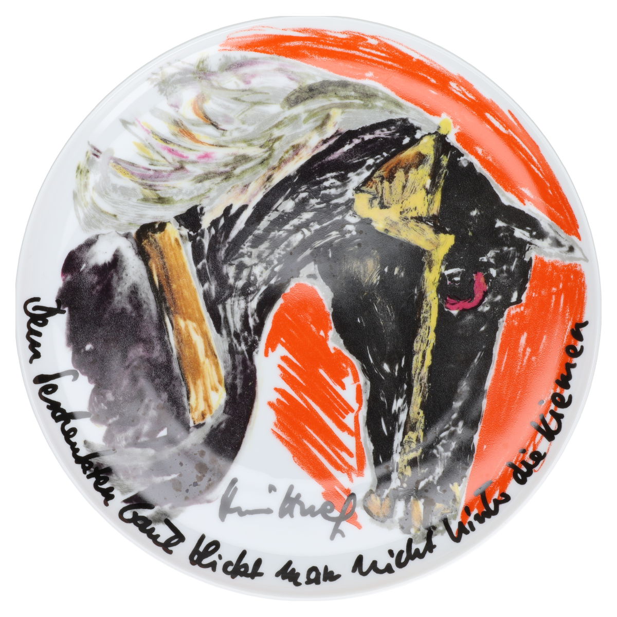 Sammelteller Hildegard Dem geschenkten Gaul