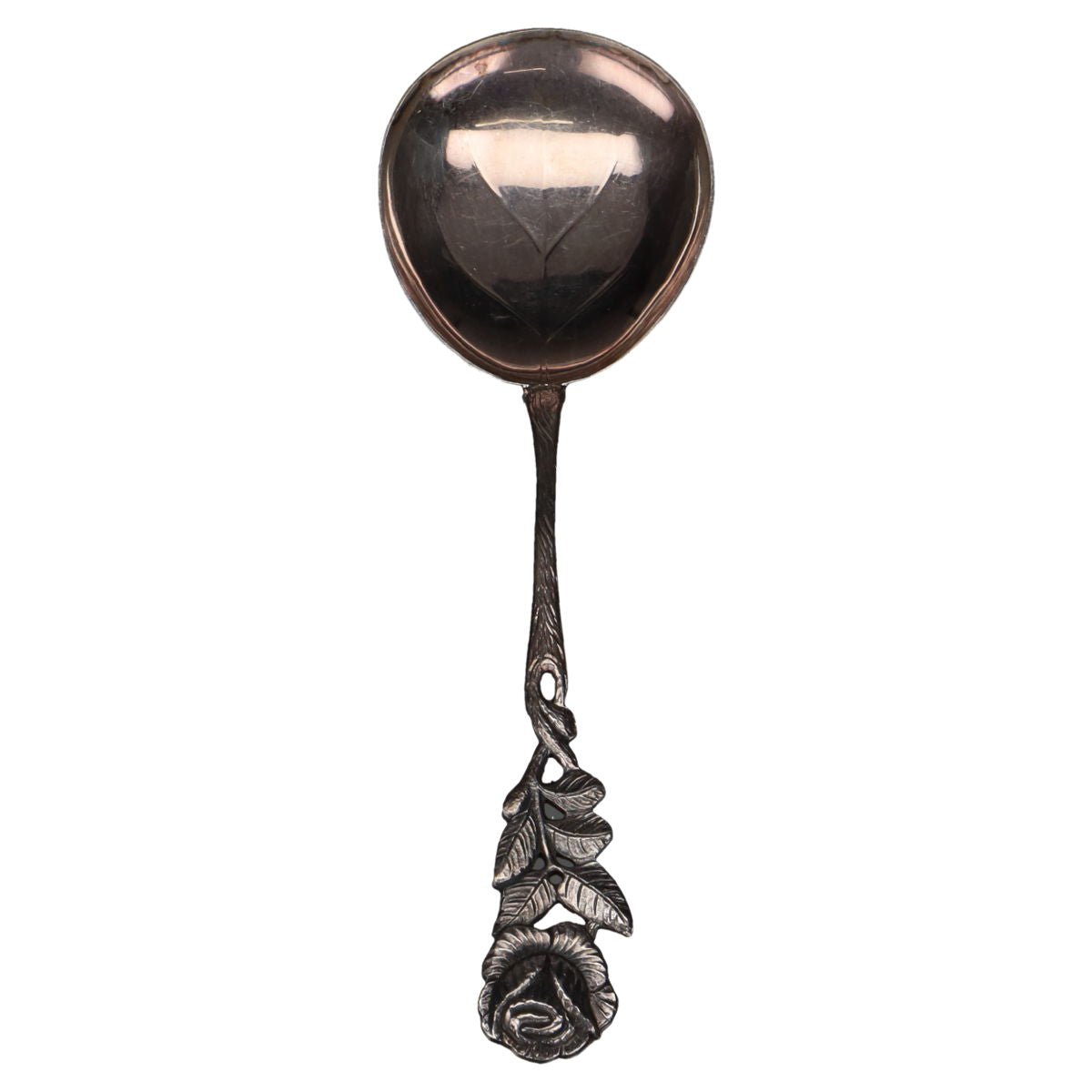 Sahnelöffel mit Blattschliff