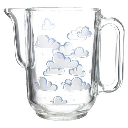 Krug Saftkrug Wasserkrug mit Wolken