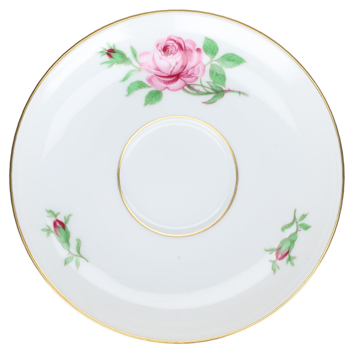 Untertasse für Kaffee mit Spiegel