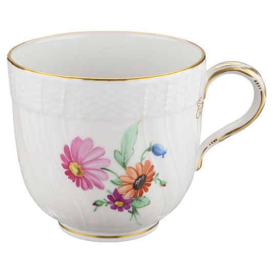 Kaffeetasse Motiv Margerite pink