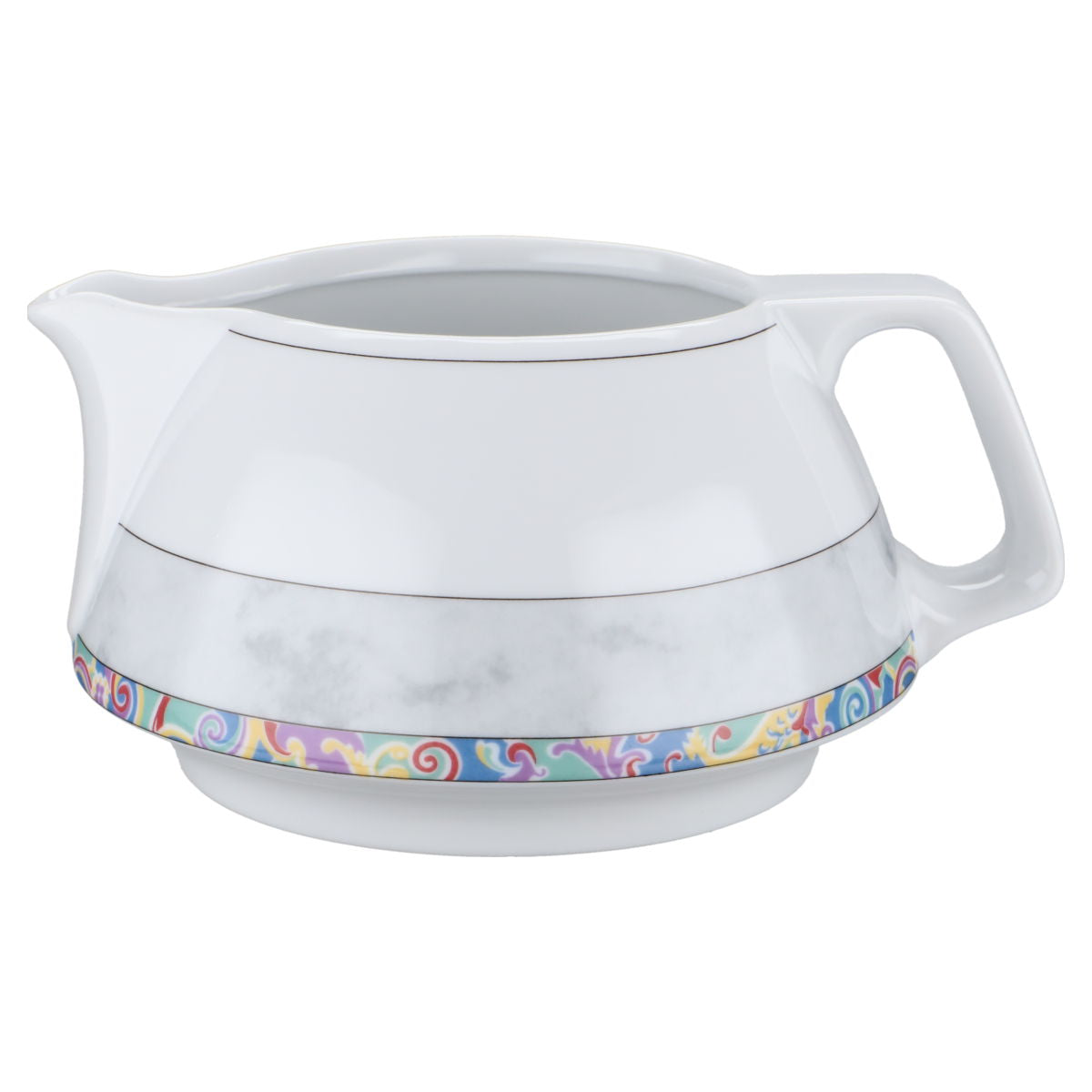 Sauciere mit Teller 2-tlg