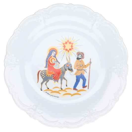 Speiseteller Maria und Josef mit Kind