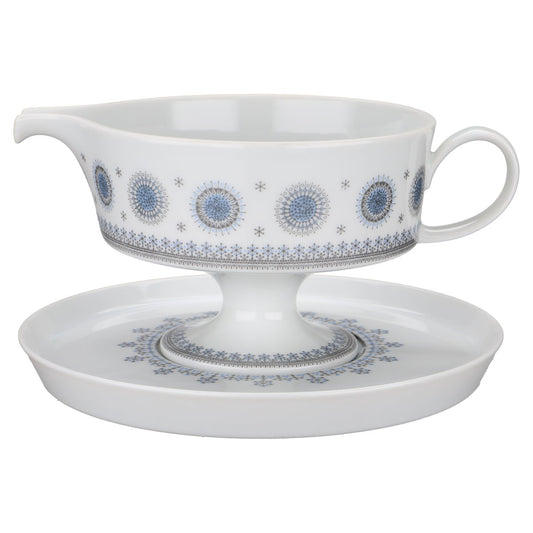 Sauciere mit Teller 2-tlg