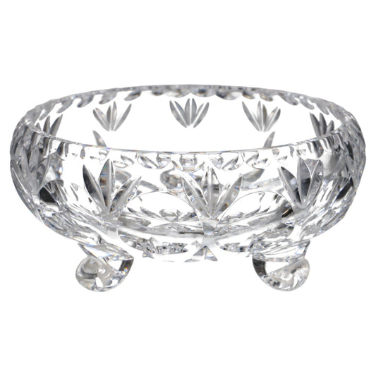 Gebäckschale Konfektschale auf 3 Füssen klein