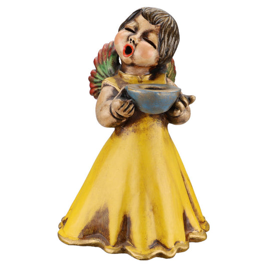 Singender Engel mg orange